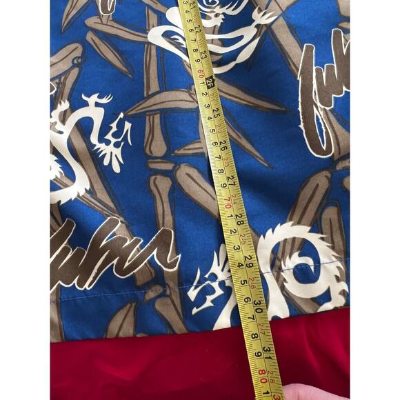 Vintage FUBU Button Up Shirt/90's Streetwear, Dragon Print, Size 2X - Picture 8 of 8